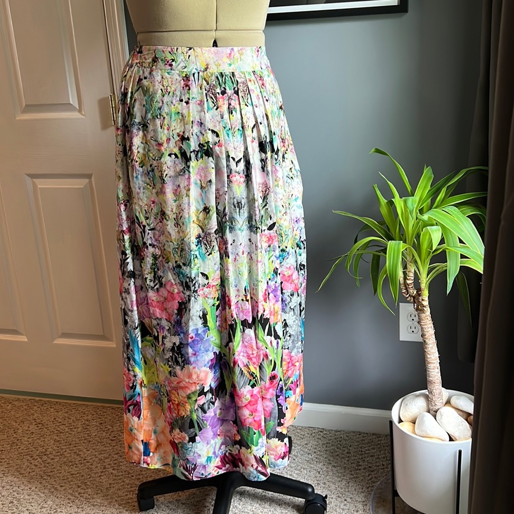 Anthropologie: Ranna Gill, Floral maxi skirt, size S
